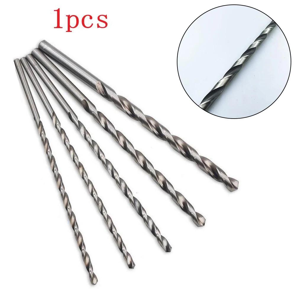 1 Pcs Drill Bit Metal Carpentry Drill 5-10mm Extended Long W/ Straight Shank Woodworking Tools Accessories High Speed Steel