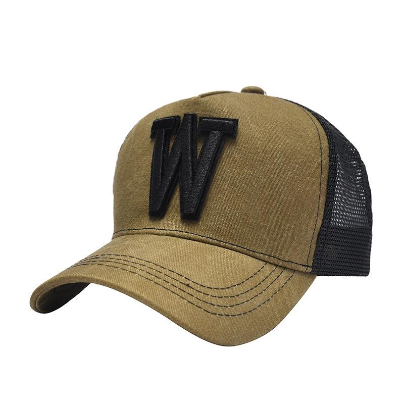 JYL TS DIY Пограничная Кепка-Козырек Мужская Корейская Мода Повседневная Хлопковая Шляпа Style1_(56-60cm) columbia синий