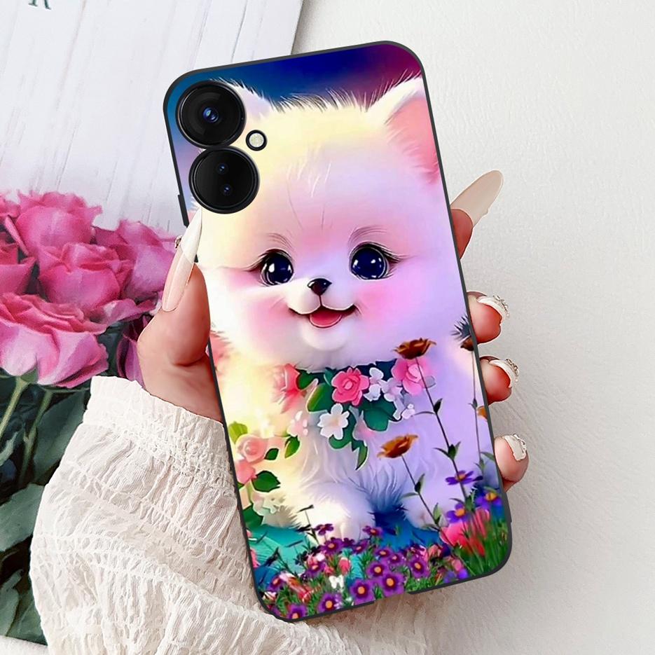 For Tecno Spark 9 Pro Case Spark9 Pro KH7n New Luxury Painted Cover Soft Silicone Phone Case For Tecno Spark 9T Spark9T KH6 Bags