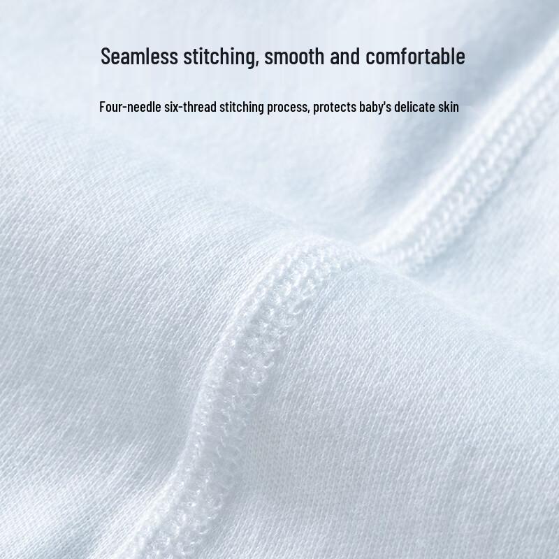 Beitaise Pure Cotton Long-Sleeve Baby Bodysuit