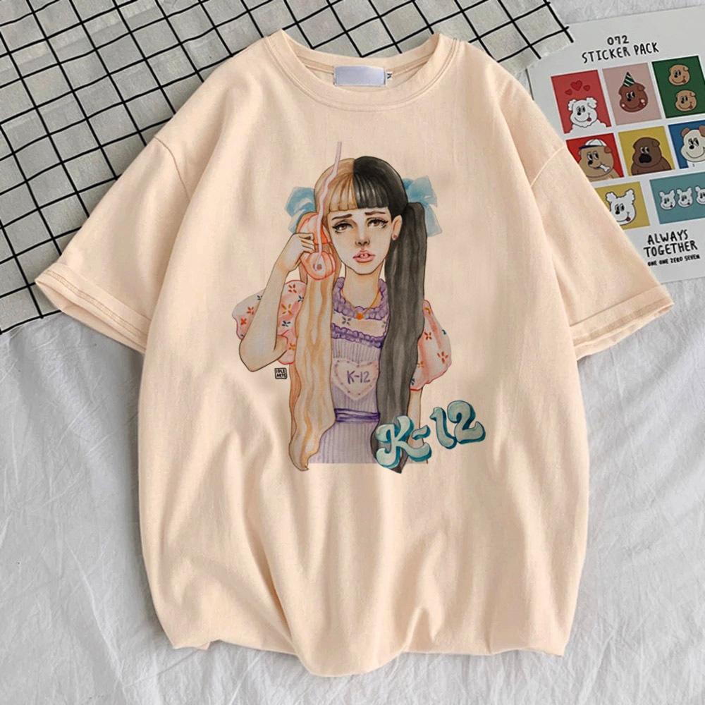Melanie Martinez topuri tricouri fată estetică streetwear grafic anime clasic retro topuri tricouri digital haine coreene grafic retro