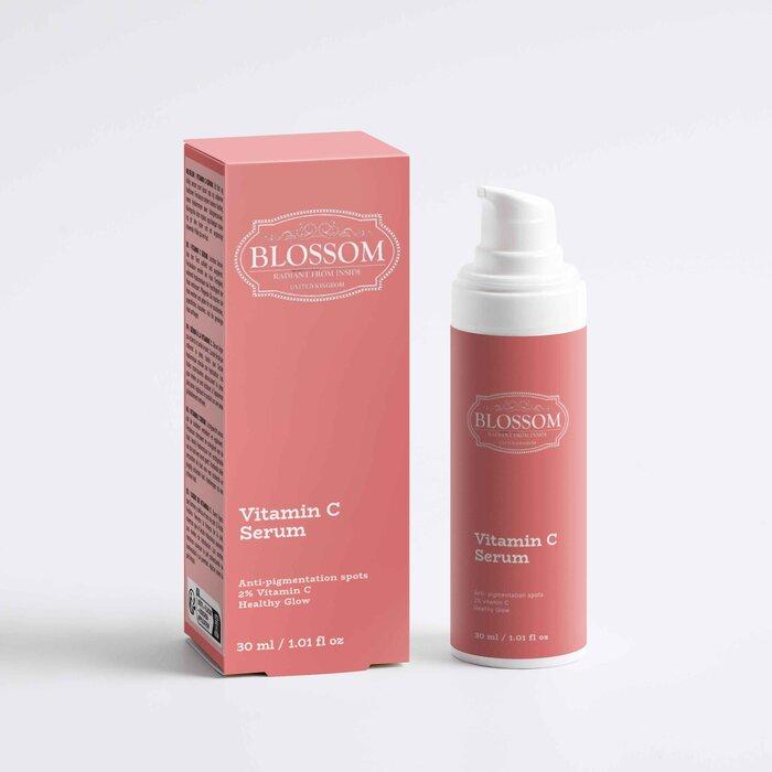 BLOSSOM VITAMIN C SERUM, DESIGNED FROM THE UK