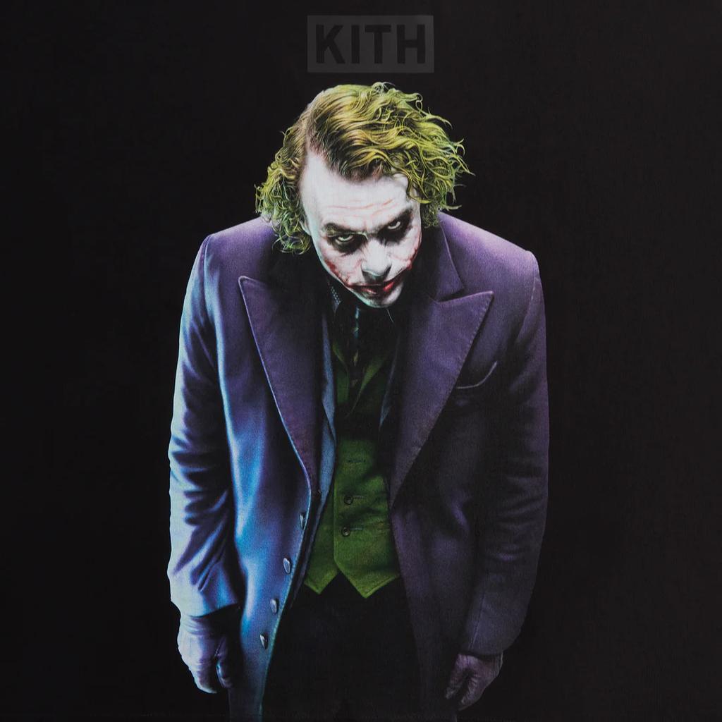 Kith X Batman Joker Tee Black Men Tops KHM032774-001
