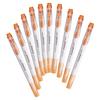 Mitsubishi Pencil Color Marker Window Smoke Pro-Pass Orange, 10-Piece Box, PUS103TS.4