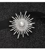 Sunflower Pearl Brooch: Versatile, Elegant Accessory for Women's Suits