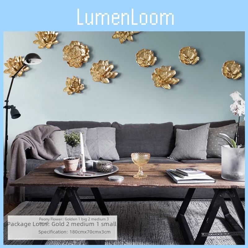 Chic Resin Goldfish Wall Hanging For Entryway Decoration And Unique Home Styling