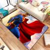 NO.1 Tappeto Classico DC Superman per Soggiorno Camera da Letto Tappetino da Letto, Tappeto Comodo Antiscivolo, Stile Moderno Semplice, Tappeto Durevole Lavabile