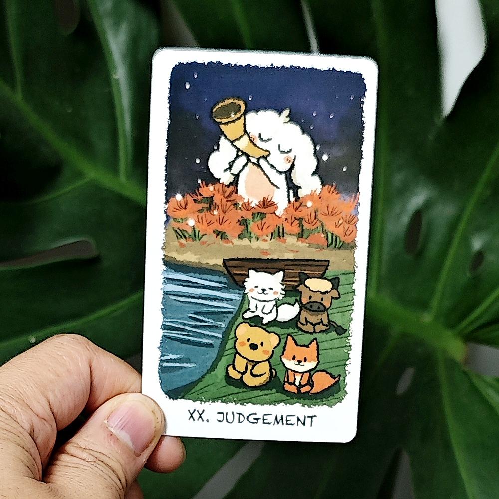 10.3*6cm BOJI Journey Tarot, A 78 Rider-Waite Tarot Deck Capturing The Tarot World Journey of BOJI