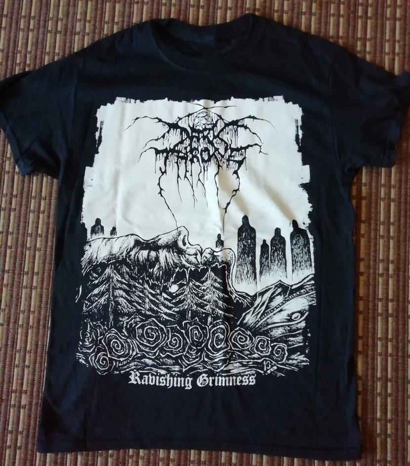 Музыкальная черная футболка группы Darkthrone Хлопок Унисекс S-234XL Унисекс Футболка XXXXL
