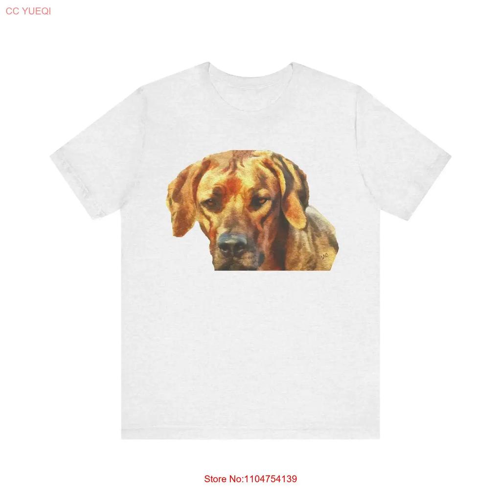 Rhodesian Ridgeback Zulu Jersey T Shirt vintage Washed fashion Soft Unisex homme streetwear Breathable Stretched