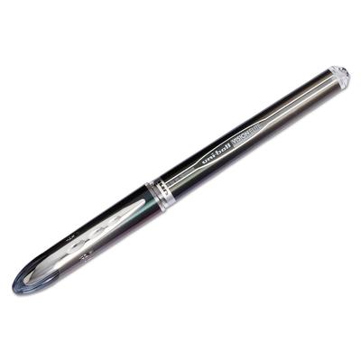 Mitsubishi Pencil VISION ELITE Stick Micro Point Rollerball 6 Schwarz UNI-BALL Stift, 0,5 mm,