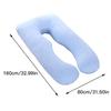 Pregnant Pillow Case For Pregnant Women Pillowcase Cover U-shaped Maternal Cushion Cover Side Sleeping Cotton Pillowcase