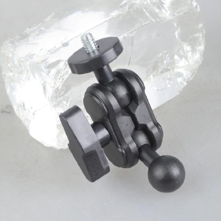 Comprehensive Photography Sphere Head Link 17mm To 1/4 Foot Screw Plastic Whirling Base For Car Parenthesis Stand Camera Mount