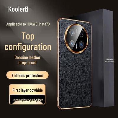 Kulefeng Echtes Leder Handyhülle für Huawei Mate Serie