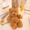 Boutique Barcelona Bear Doll Pendant Ginger Dessert Pendant Plush Toy Snack Bag Pendant Keychain