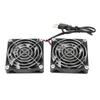5V USB Power Cooling Dual Fan Router Heat Dissipation Cooler for RTAC68U AC86U EX6200 Tengda AC15