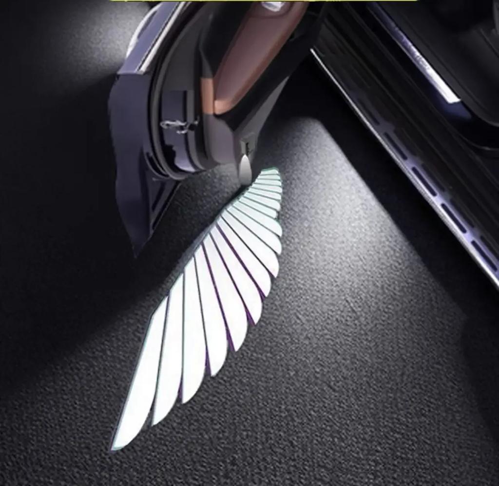 2Pcs LED Car Door Welcome Light Projector Lamps for vw Golf 5 6 7 GTI GTD GTE Tiguan Arteon BORA Passat EOS Touareg