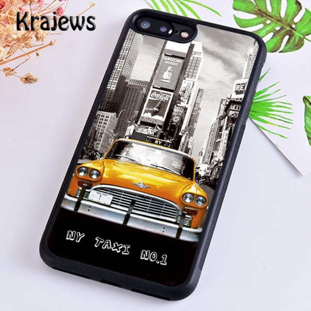 Krajews NEW YORK AMERICAN CITY Phone Case Cover For iPhone 16 15 14 plus XS XR 11 12 mini 13 pro max coque Fundas