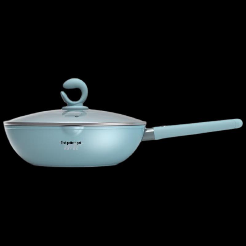 Zhang Xiaoquan Fish Pattern Non-stick Wok