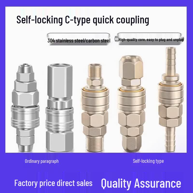AFW Air Hose Quick Connector Set SF20 Female & PP30 Male