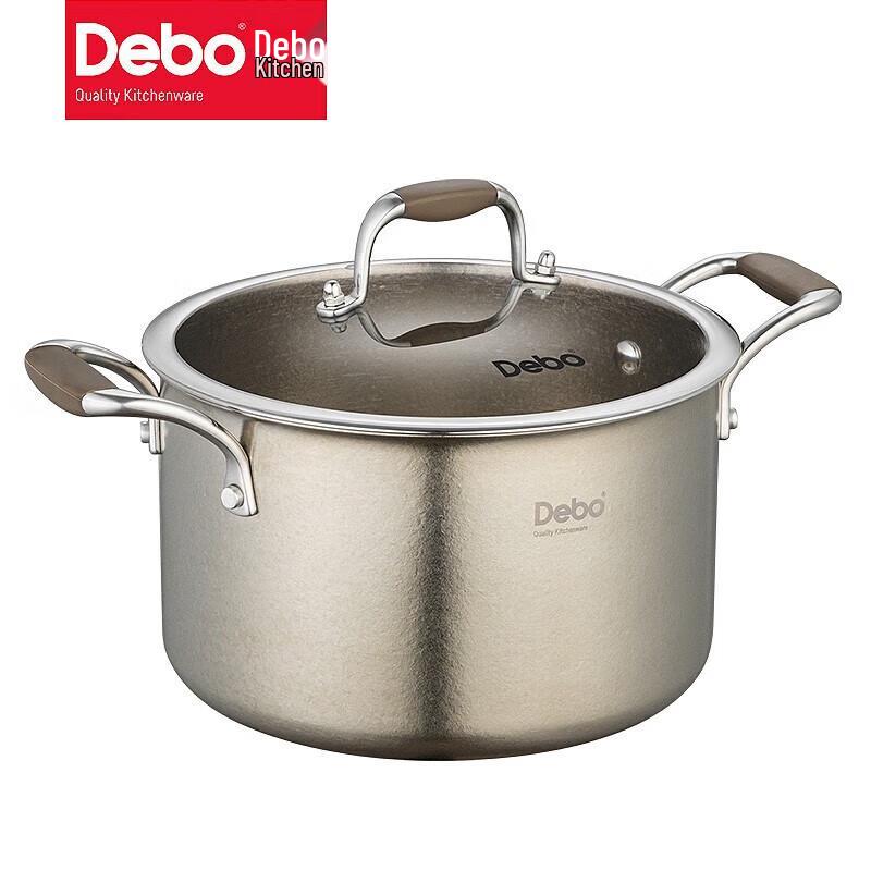 Romes 22cm Pure Titanium Soup Pot