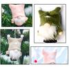 2Pcs Faceless Dolls Hanging Plush Ornament Knitted Cartoon Dolls Christmas Decorations Home Decor