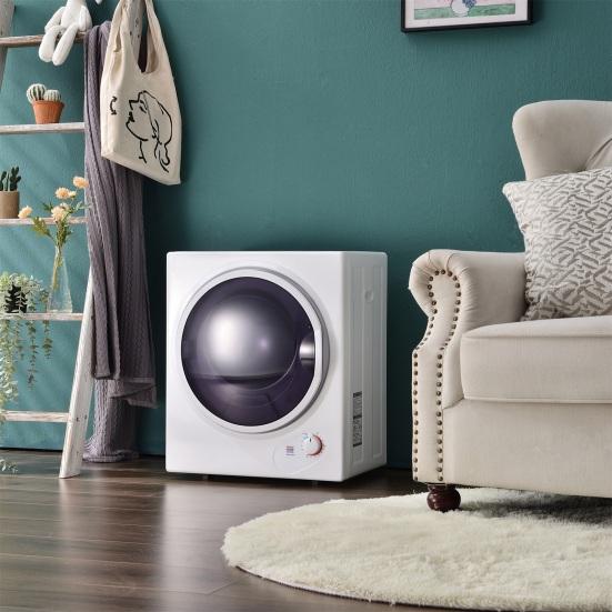 Clothes Dryer Large-capacity Double Filtration Overheating Protection Energy-saving User-friendly Low Noise Compact Clothes Dryer with Stainless Steel