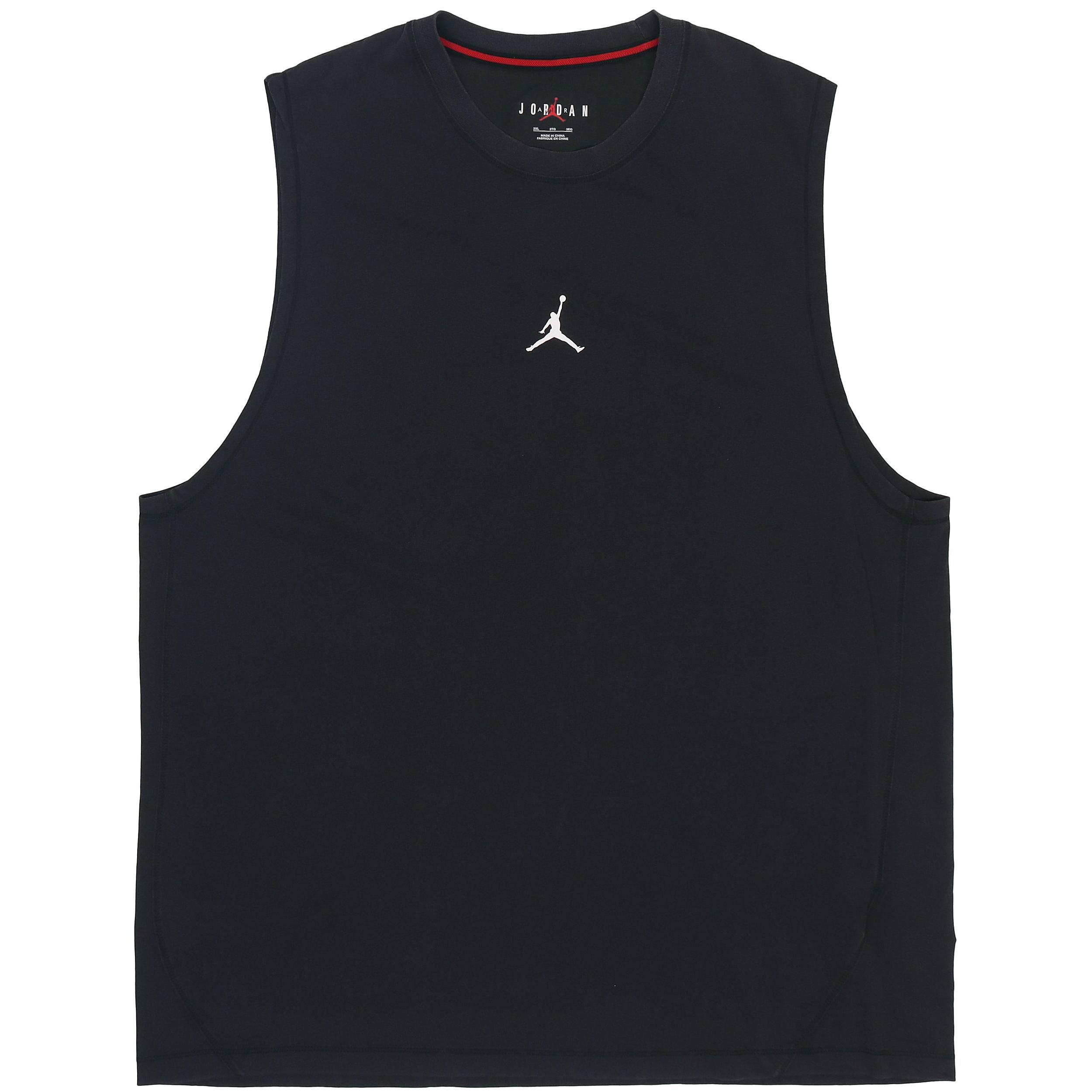 Air Jordan Casual Breathable Running Solid Color Sports Basketball Breathable Vest Black Men s DM1828-010 S