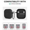 Custodia Kit Per Apple Airpods 4 Custodia accessori auricolari Copertura Protettiva in Silicone Morbido silicone per custodia Apple air pods 4