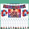 Stranger Things Birthday Party Decor Mysterious Atmosphere Balloon Banner Kit