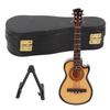 Linde und Metall  ature Elektrische Gitarre Modell   Musikinstrument Ornamente