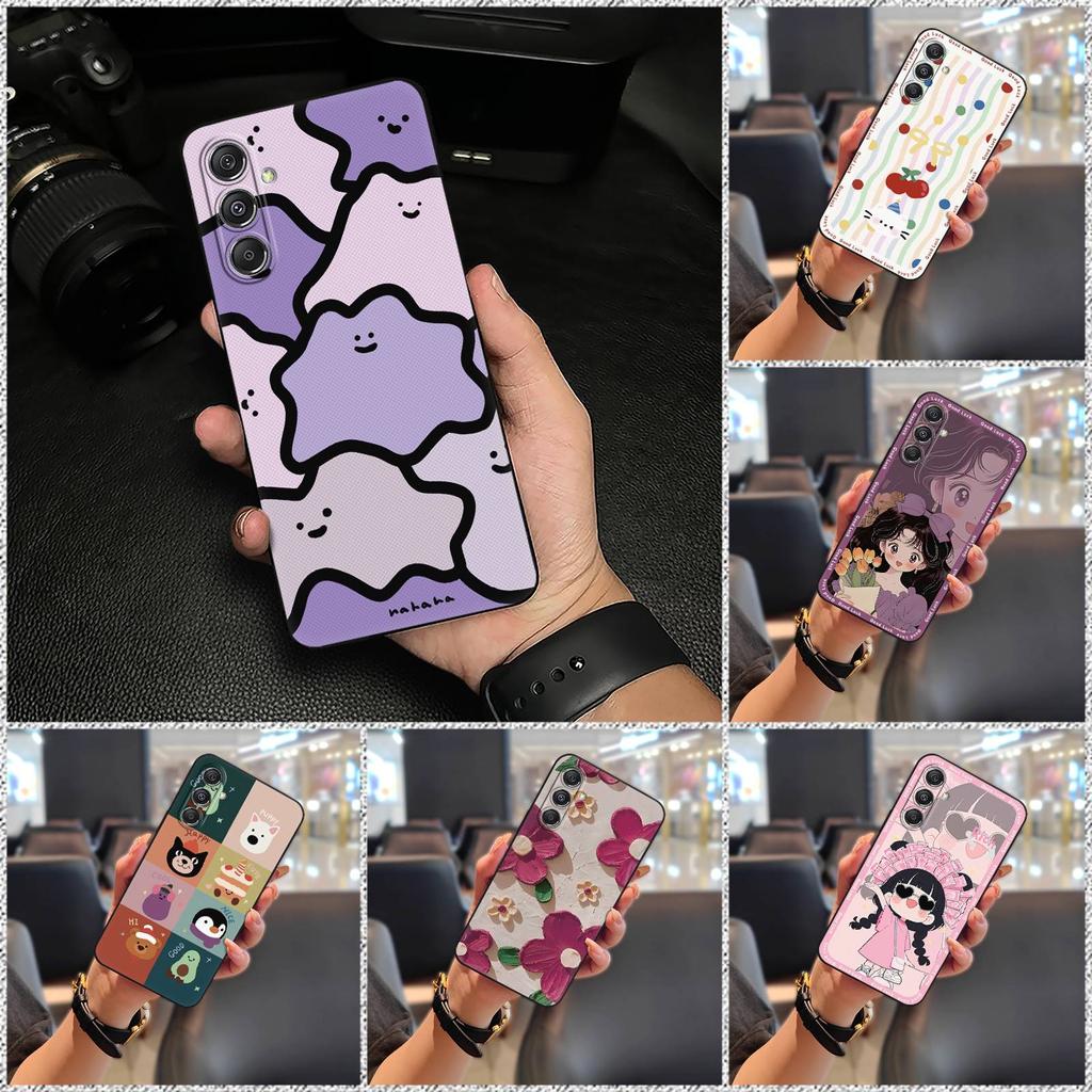 Animals Phone Pouch Phone Case For Samsung Galaxy M34 5G/F34/SM-M346B Durable Anti-knock Full wrap Back Cover Anti-dust