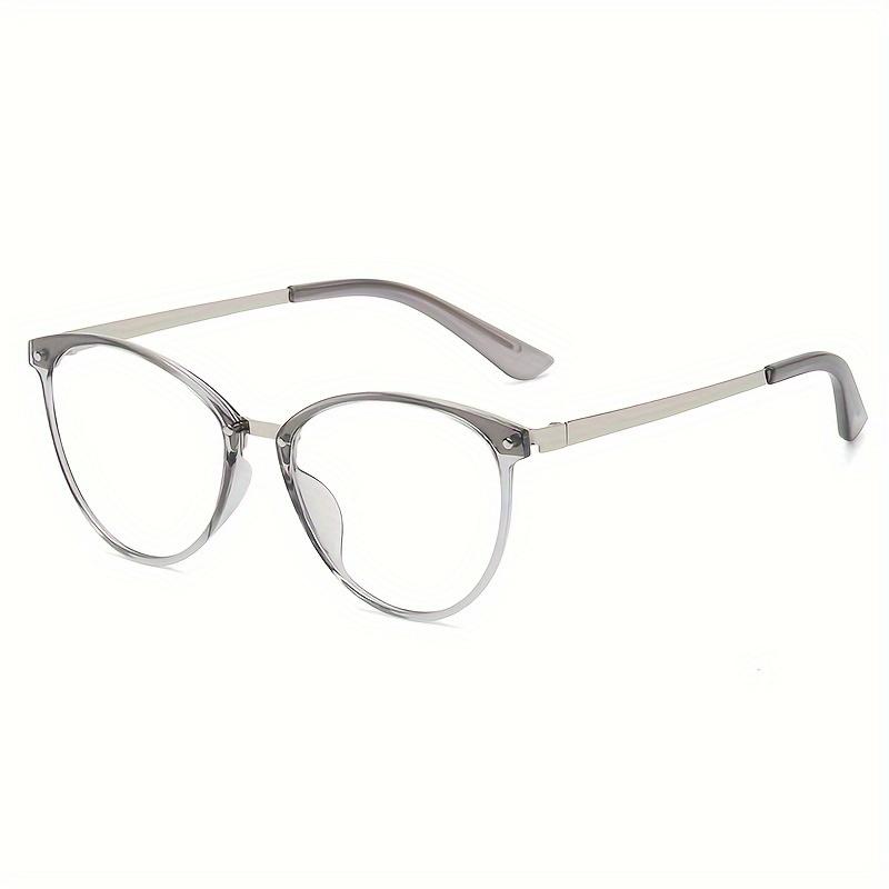 New Model Metal Cat'S Eye Fashion Day And Night Dual-Use Anti-Blue Light Glasses For Men And Women