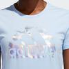 Adidas See U SS Training Tee Women Tops Light-Blue ED8170