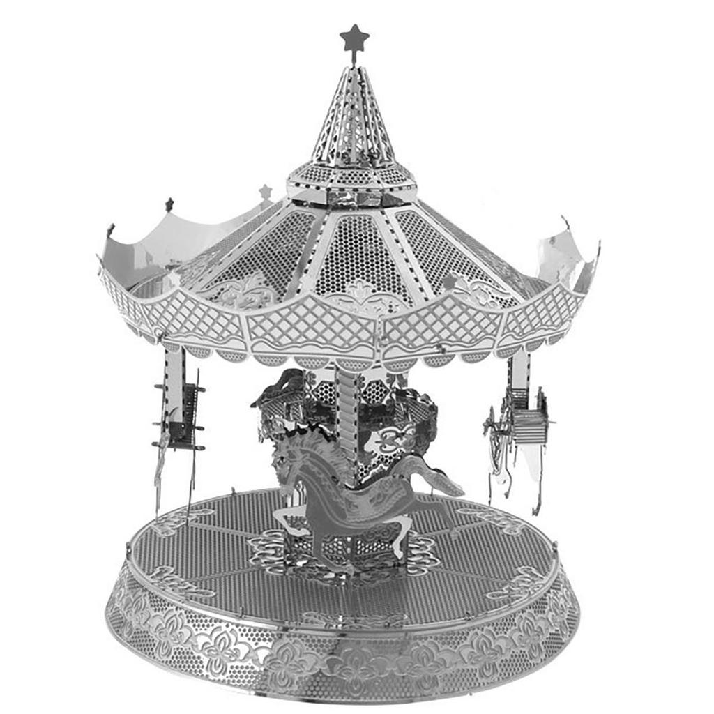 3D Metal DIY Puzzle Model Kit for Adults: Interlocking Educational Toy