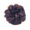Puntos Kobiety Elastyczna koka z włosów Przedłużanie kucyka Messy Falista Chignon Hairpiece Akcesoria