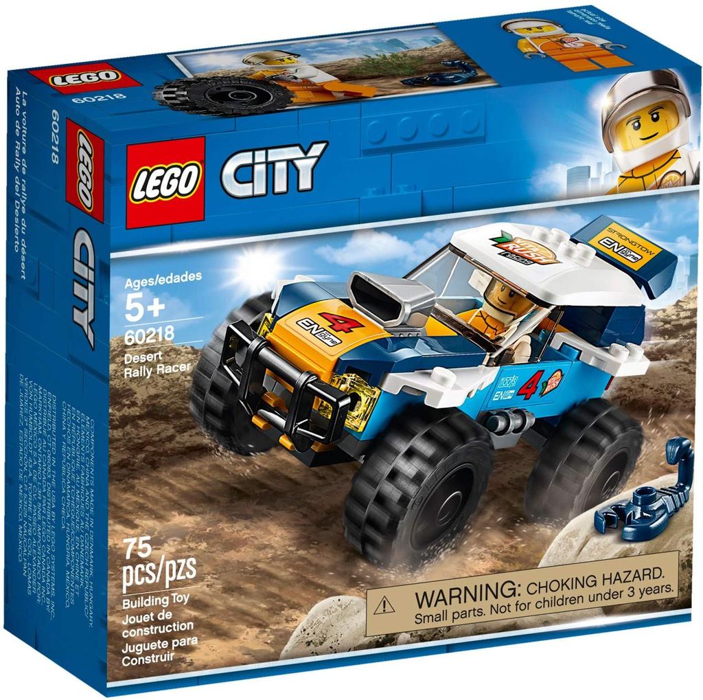 LEGO City Desert Rally Car 60218 Building Blocks Toy for Boys