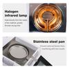USB Halogen Moisture Meter 50g 100g Food Powder Medicine Humidity Analyzer Color Tough Screen Auto Halogen Moisture Detector