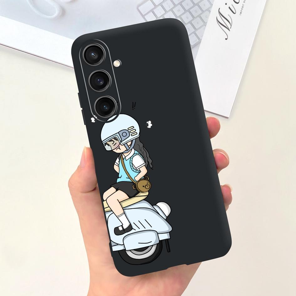 For Cover Samsung Galaxy A15 Phone Case Fashion Pattern Soft Silicone Cover For Samsung A15 Hoesje A 15 GalaxyA15 SM-A155F Funda