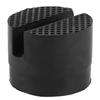 Slotted Frame Rail Floor Jack Adapter Lift Rubber Pad Stand Holder 5cm 1.96inch Diameter