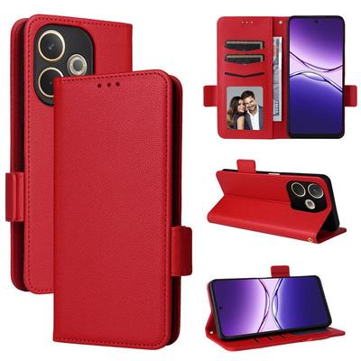 Klappümbrised OPPO A5 Pro jaoks Nahast ümbris [Klapp Vintage Nahk] Põrutuskindel Vastupidav Retro Kaitsekate