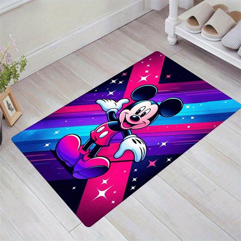 

1pc Mickey Pattern Area Rug Soft Flannel Floor Mat for Living Room,Office,Bedroom and Carpet 60cm by 90cm