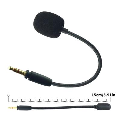 Professional Detachable 3.5mm Mic For Gaming Headsets Boom Microphones Offering Enhanced Speech Quality Easy Setups