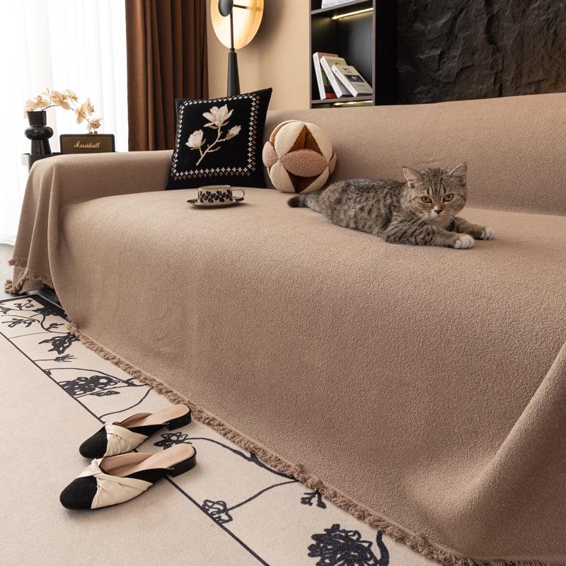 

Водонепроникний пилозахисний чохол на диван з плюшевого ведмедика - Захист від кігтів, цілісний захисник подушки 180*130, Single Chair