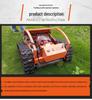 Long-Distance Remote Control Crawler Mower for Lawn and Orchard