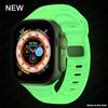 Silikonový řemínek pro Apple Watch Band ultra 2 49mm correa Náramek pro iwatch 9 8 7 6 5 SE 4 3 2 1 44 mm 40 mm 41 mm 45 mm 38 mm 42 mm řemínek k hodinkám