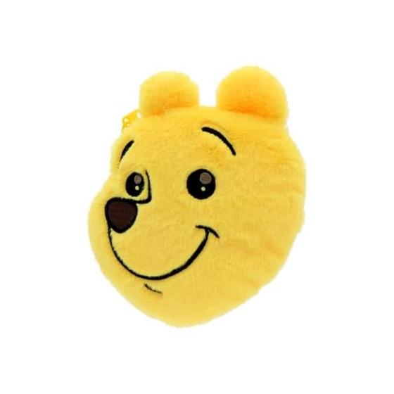 Sun-Star Stationery Winnie the Pooh Disney Goods Pouch Stuffed Animal Die Cut Pouch Sparkling Eyes S2336871