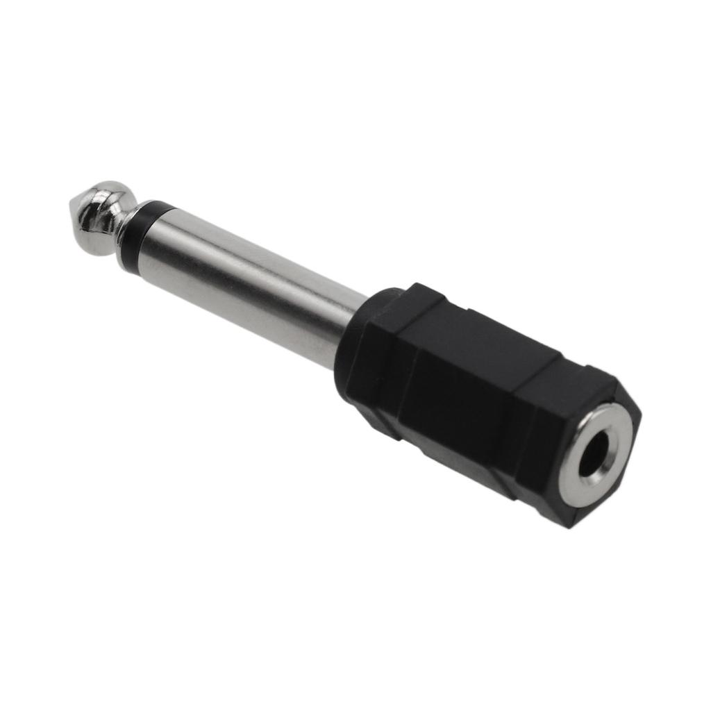 4PCS 3.5mm To 6.35mm Stereo Headphone Adaptor Connector Converter 6.3mm 1/4 Inch