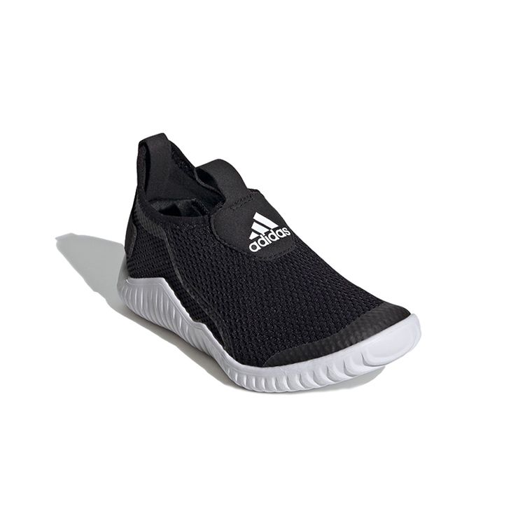 Adidas Rapidazen S Rdy Low Top Running Shoes Kids Sneakers Black FX2573