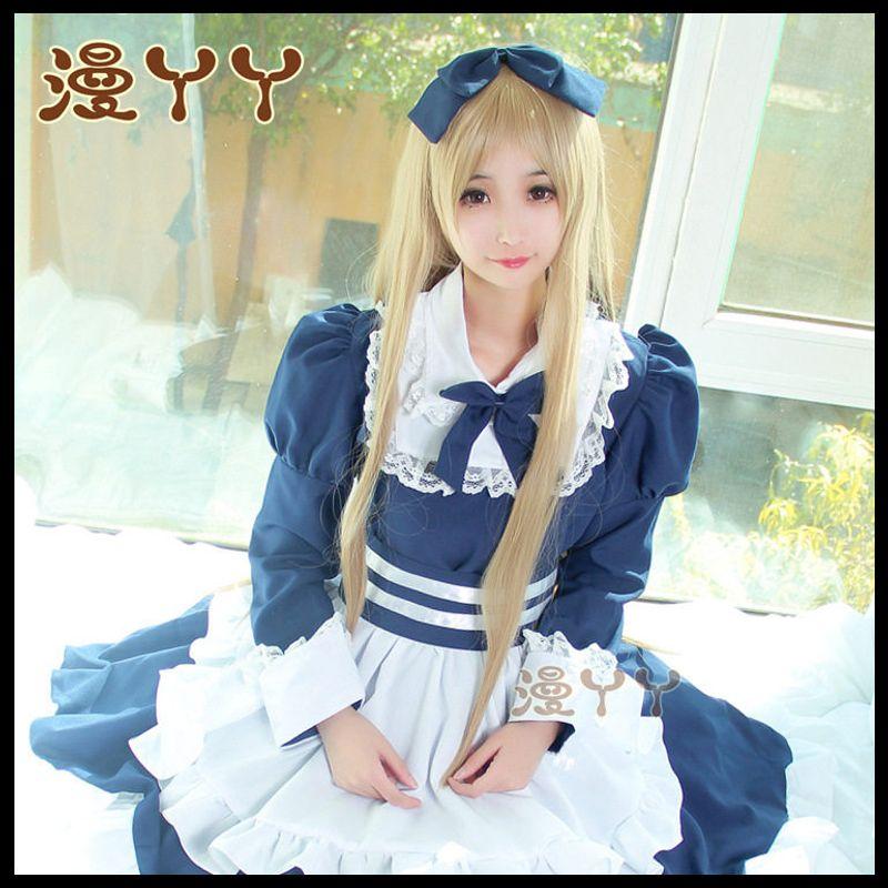 Cosplay Costume Hetalia Country Personification Belarus Maid Outfit Cosplay Long-Sleeved L